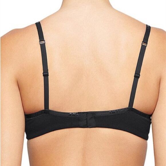 SKIMS Logo Underwire Demi Bra in Stretch-cotton - Picture 3 of 4
